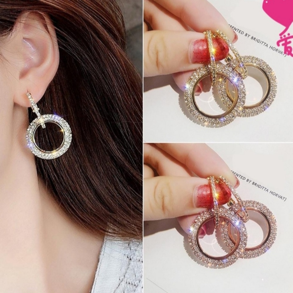 Diamond earrings
